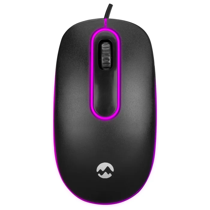 EVEREST SM-166 USB SİYAH IŞIKLI OPTİK MOUSE