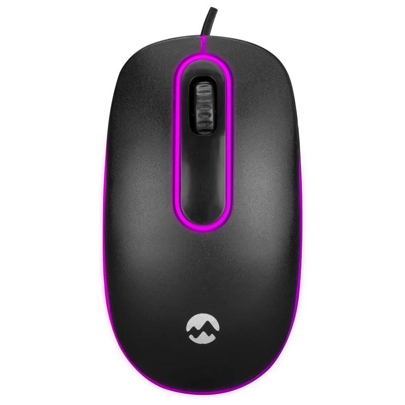 EVEREST SM-166 USB SİYAH IŞIKLI OPTİK MOUSE