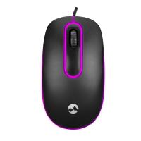 EVEREST SM-166 USB SİYAH IŞIKLI OPTİK MOUSE