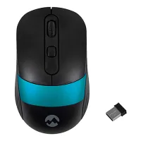 EVEREST SM-18 USB SİYAH/MAVİ 2.4GHZ OPTİK KABLOSUZ MOUSE