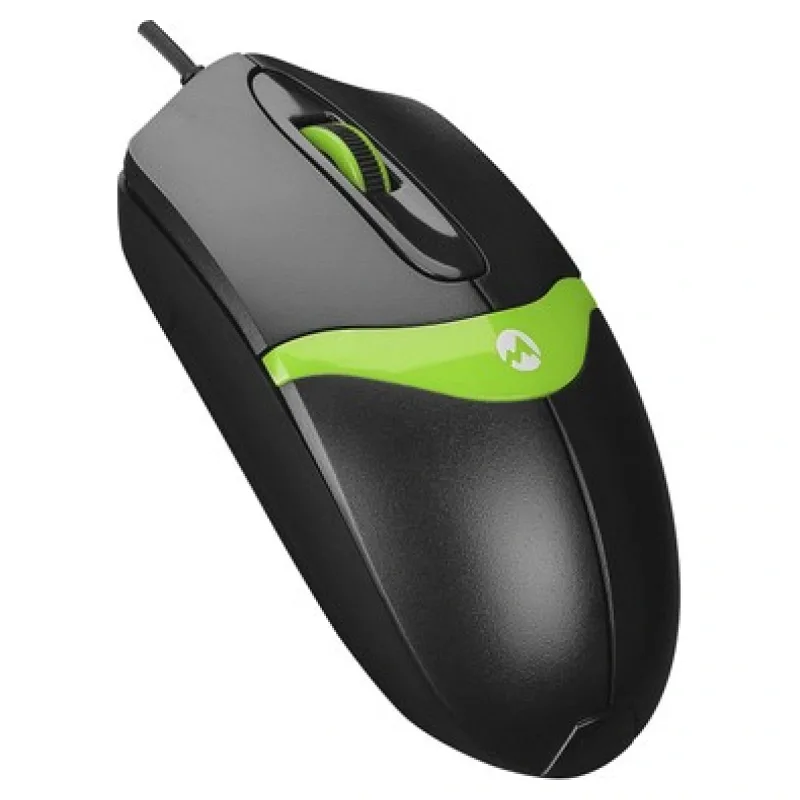 EVEREST SM-220 USB SİYAH/YEŞİL 1200DPİ 3D OPTİK KABLOLU MOUSE