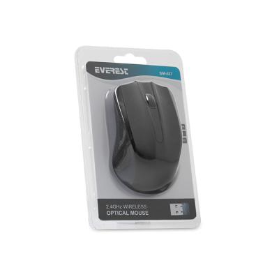 EVEREST SM-537 USB SİYAH 2.4GHZ KABLOSUZ MOUSE