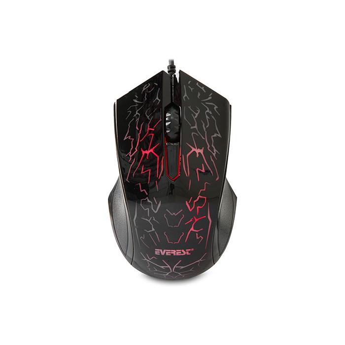 Everest Sm 68x Usb Siyah 7 Renk Aydinlatmali Oyuncu M Ucuzbudur