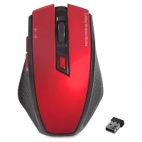 EVEREST SMW-777 USB KIRMIZI 2.4GHZ OPTİK WIRELESS MOUSE.