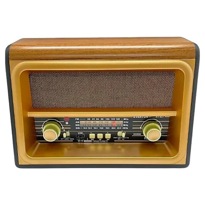 EVERTON RT-827 BLUETOOTH-USB-SD-FM KUMANDALI NOSTALJİK RADYO