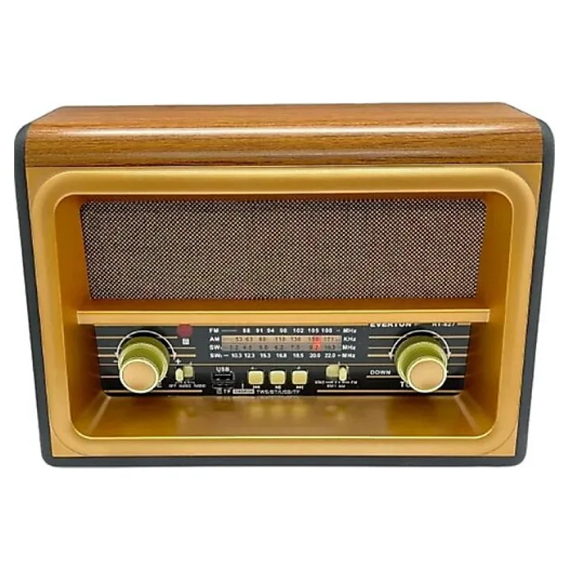 EVERTON RT-827 BLUETOOTH-USB-SD-FM KUMANDALI NOSTALJİK RADYO