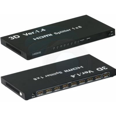 HDMI SPLITTER 1X8 1080P 3D VER 1.4