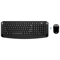 HP 300 KABLOSUZ KLAVYE MOUSE SET SİYAH 3ML04AA