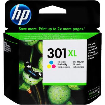 HP 301XL 3 RENK MÜREKKEP KARTUŞU CH564E / CH564X