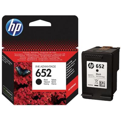 HP 652 SİYAH KARTUŞ F6V25A