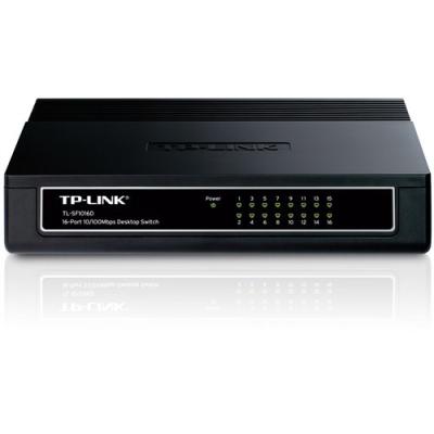 HUB 16 PORT TP-LINK TL-SF1016D MINI PLASTIC SWITC