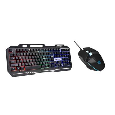 HYTECH HKM-X86 QUIN AYDINLATMALI GAMİNG USB KLAVYE MOUSE SET