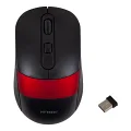 HYTECH HY-M96 2.4GHZ KABLOSUZ MOUSE SİYAH-KIRMIZI