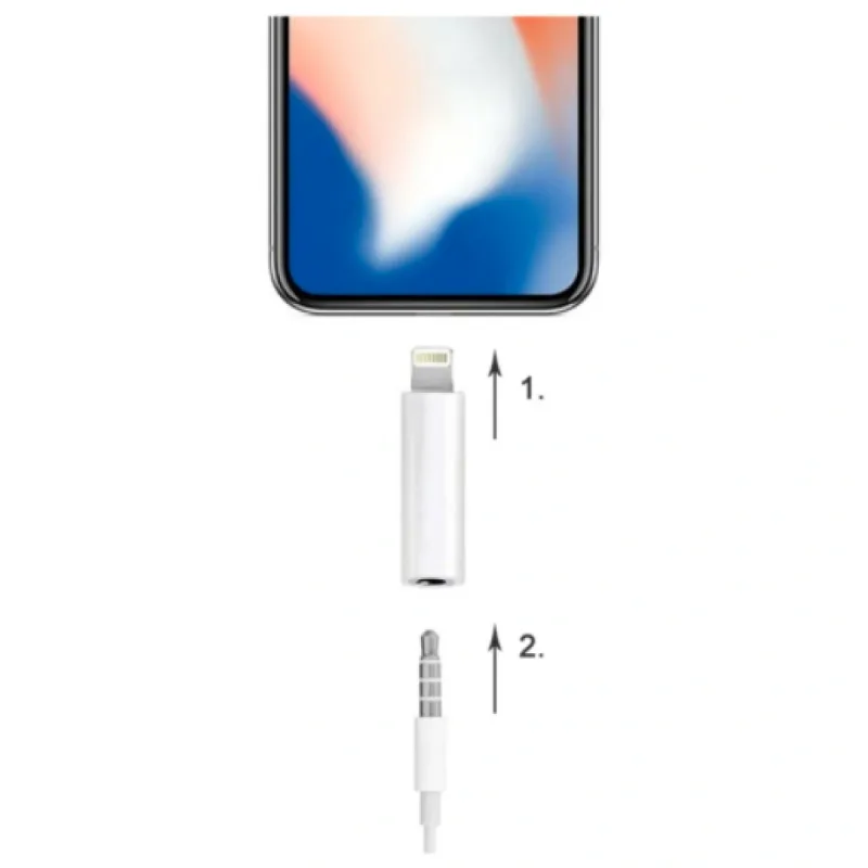 Iphone Lightning 3.5 Mm Kulaklık Dönüştürücü GL040