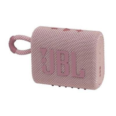 JBL GO3, BLUETOOTH HOPARLÖR, PEMBE