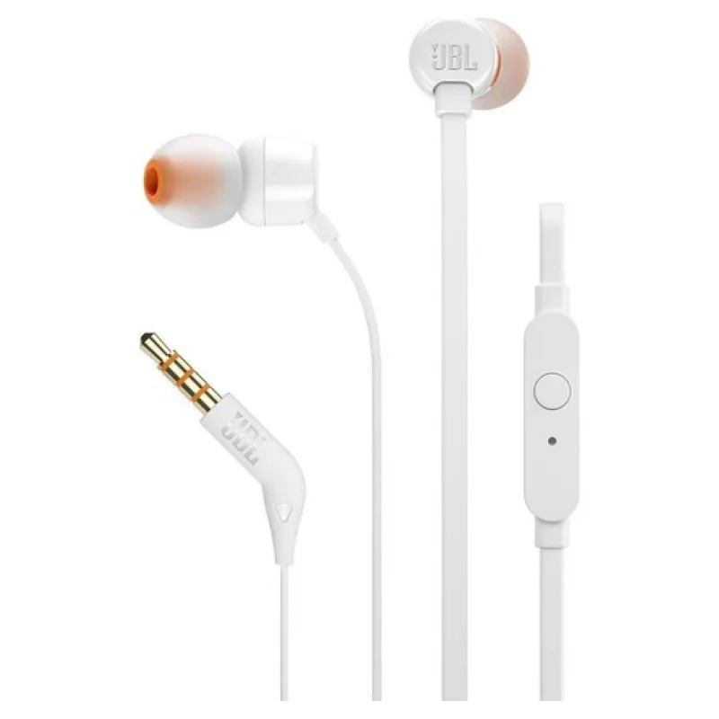 JBL T110 Beyaz Jack Kablolu Kulak İçi Kulaklık