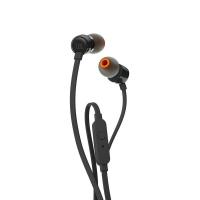 JBL T110 MİKROFONLU SİYAH KULAK İÇİ KULAKLIK