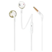 JBL T205 KULAKİÇİ BEYAZ MİKROFONLU KULAKLIK