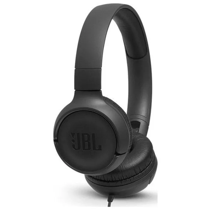 JBL T500 MİKROFONLU KABLOLU KULAKÜSTÜ SİYAH KULAKLIK