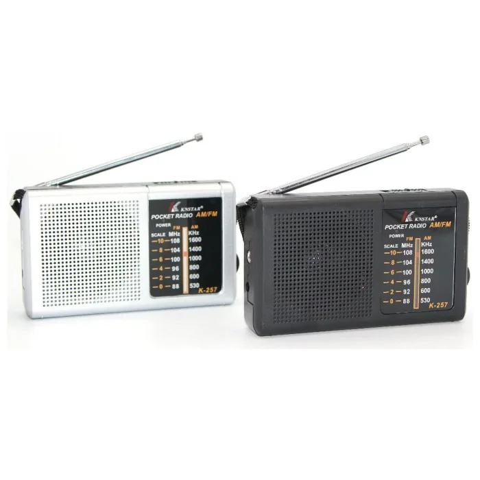 KNSTAR K-257 FM/AM EL RADYOSU