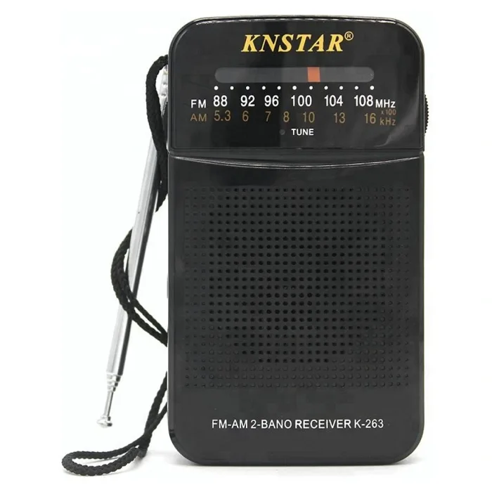 KNSTAR K-263 FM/AM EL RADYOSU