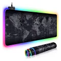 KONFULON X1 RGB IŞIKLI GAMİNG MOUSE PAD DÜNYA DESENLİ 80X30 MM
