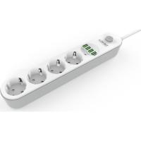 LDNIO AKIM KORUMALI 4'LÜ USB ŞARJ YUVALI PRİZ 5V SE4432