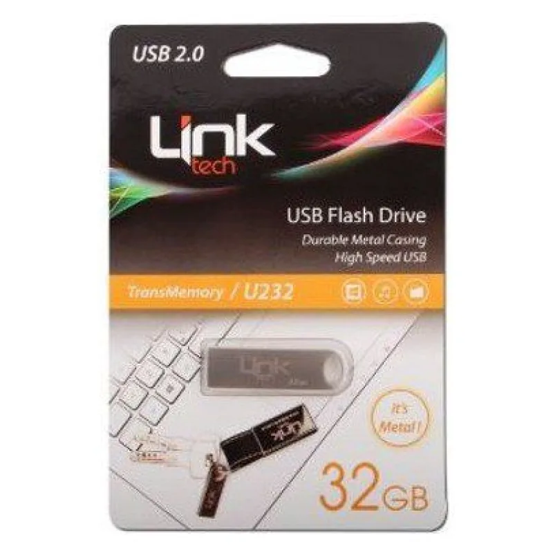 LINK TECH 32 GB USB 3.0 METAL FLASH BELLEK U232