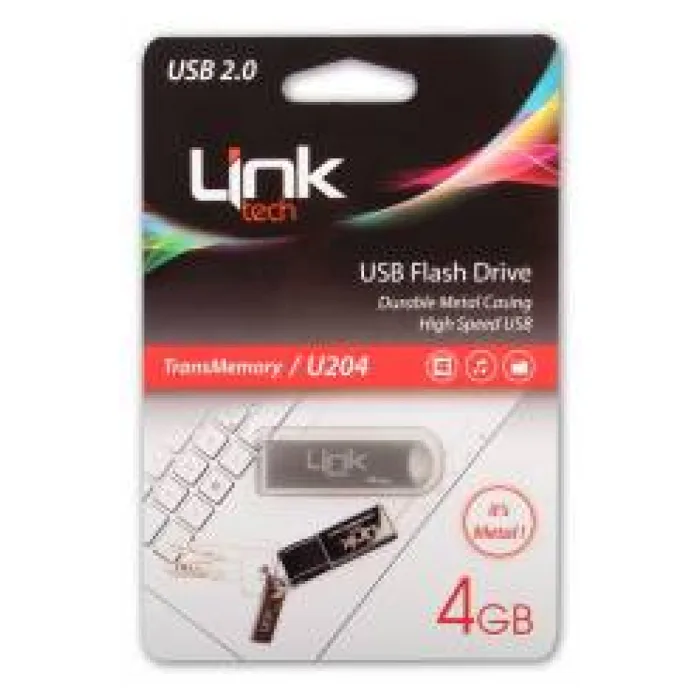 LINK TECH 4 GB USB 3.0 METAL FLASH BELLEK U204