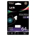 LINK TECH 64GB MİCRO PREMİUM OTG DUAL 25MB/S USB 2.0/3.0 BELLEK