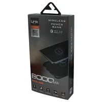 LİNK TECH 8.000 MAH SW8 ÇİFT USB WIRELESS ŞARJ