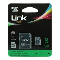 LINK TECH 8 GB MICRO SDHC CLAS 6 SD ADAPTÖR CARD M103