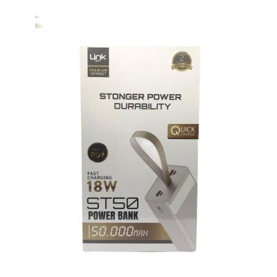 LINK TECH STONGER POWER 20 WATT ST50 POWERBANK 50000 MAH