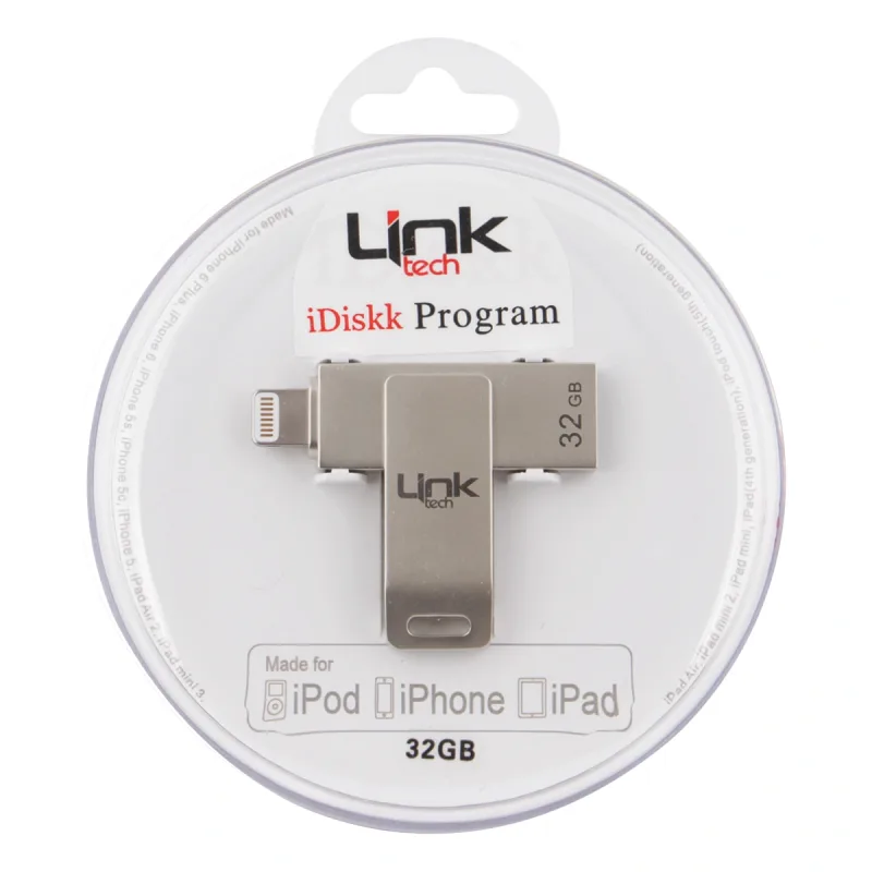 LINK TECH iDiskk 32GB Mini USB 2.0 Apple OTG