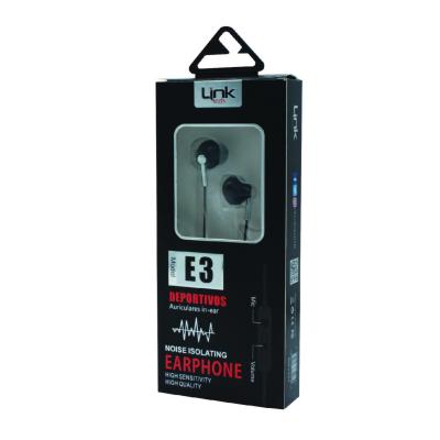 LINKTECH DEPORTIVOS E3 NOISE ISOLATING KULAK İÇİ KULAKLIK