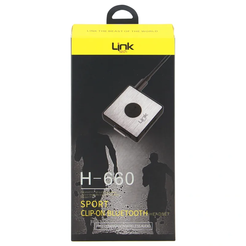 LINKTECH H-660 SPORT CLIP-ON BLUETOOTH HEADSET ÇEVİRİCİ