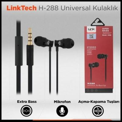 LINKTECH H288 UNIVERSAL RENKLİ KULAKİÇİ KULAKLIK