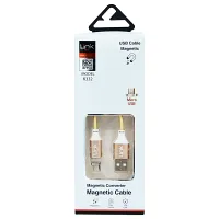 LINKTECH K332 MİCRO USB MIKNATISLI 1MT ŞARJ/SENKRONİZASYON KABLOSU