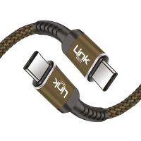 LİNKTECH K423 SAFE USB-C/TYPE-C 3A 1000MM ŞARJ KABLOSU