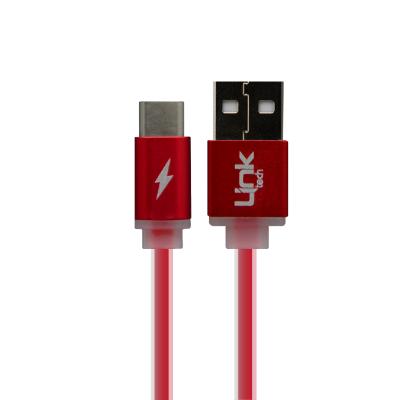 LİNKTECH K478 1.5MT USB TYPE C KABLO TYPE-C ŞARJ KABLO 1.5 KIRMIZI