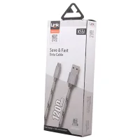 LINKTECH K551 ANDROID 120CM İPLİ DATA KABLO