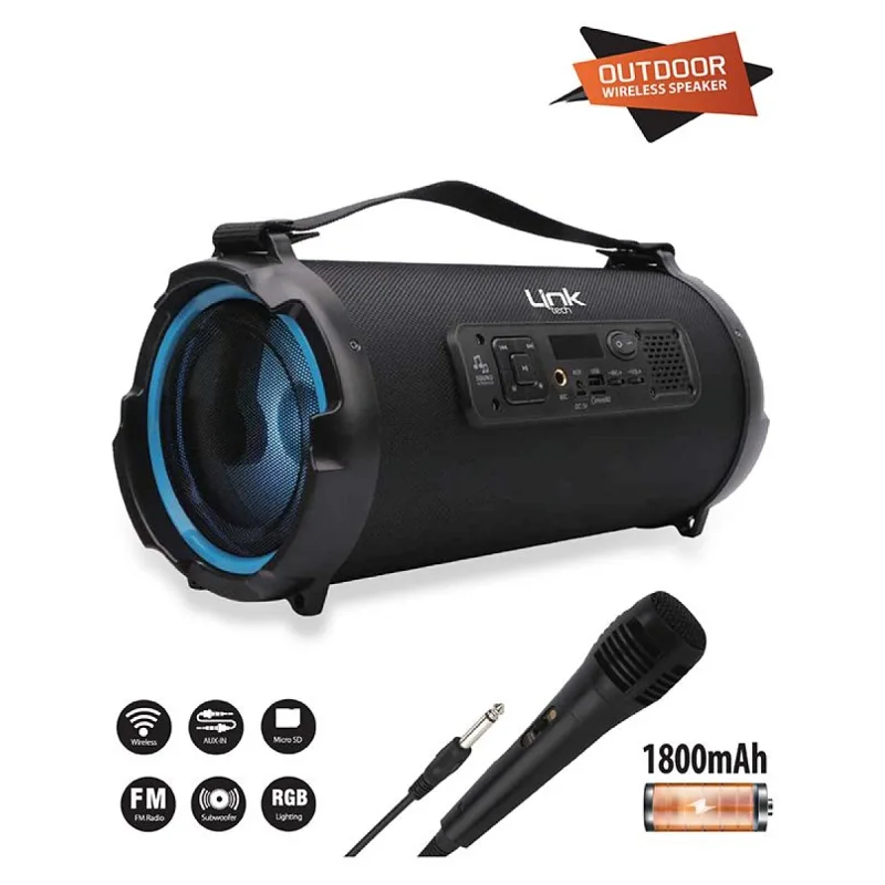LİNKTECH LBS-M270 MİKROFONLU WIRELESS SPEAKER
