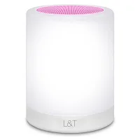 LINKTECH LBS-Q212 GECE LAMBASI BLUETOOTH SPEAKER PEMBE
