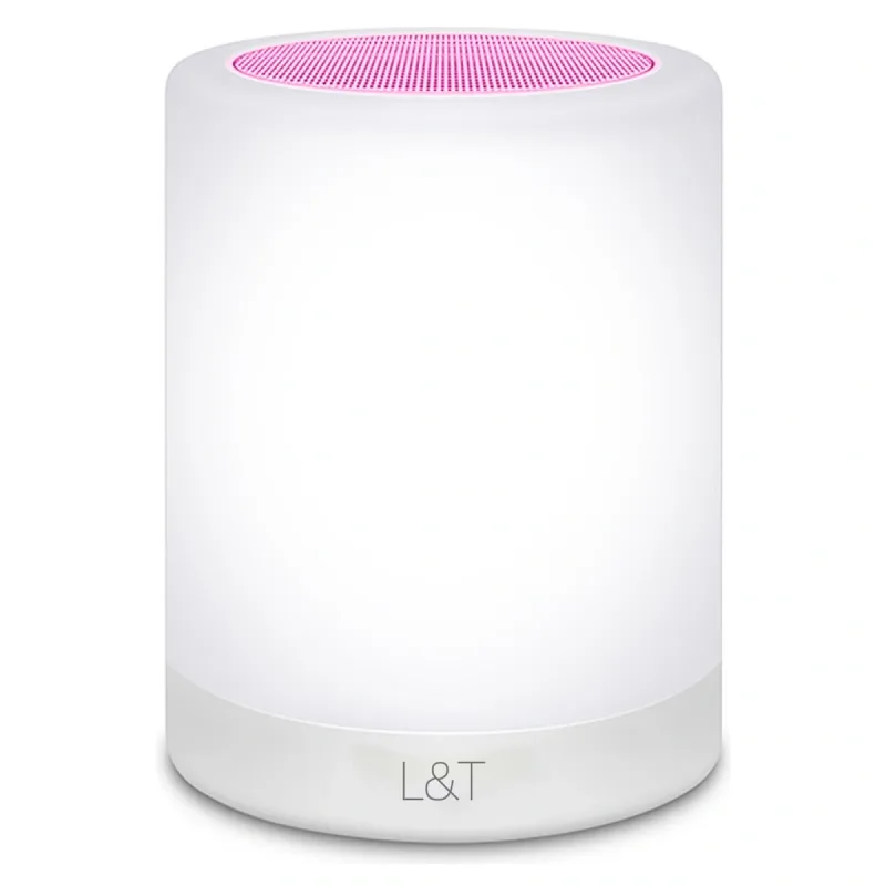 LINKTECH LBS-Q212 GECE LAMBASI BLUETOOTH SPEAKER PEMBE
