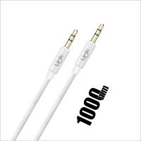 LINKTECH LCA - A577 3.5 AUX KABLO 1000 MM BEYAZ