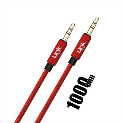 LINKTECH LCA - A577 3.5 AUX KABLO 1000 MM KIRMIZI