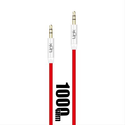 LINKTECH LCA - A585 3.5 AUX KABLO 1000 MM KIRMIZI