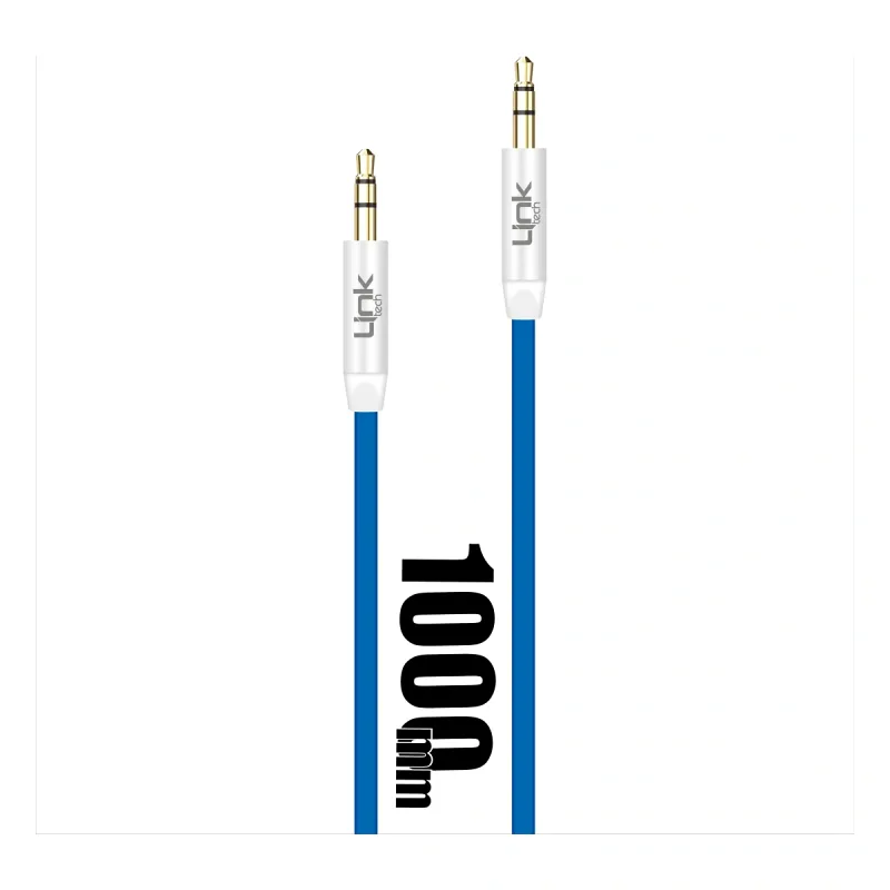 LINKTECH LCA - A585 3.5 AUX KABLO 1000 MM MAVİ