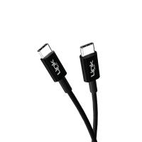 LINKTECH LCA-K567 BLACK 300 MM TYPE-C TO TYPE-C KABLO