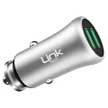 LINKTECH LCH-M580 METAL ARAÇ SARJ BAŞLIĞI GRİ